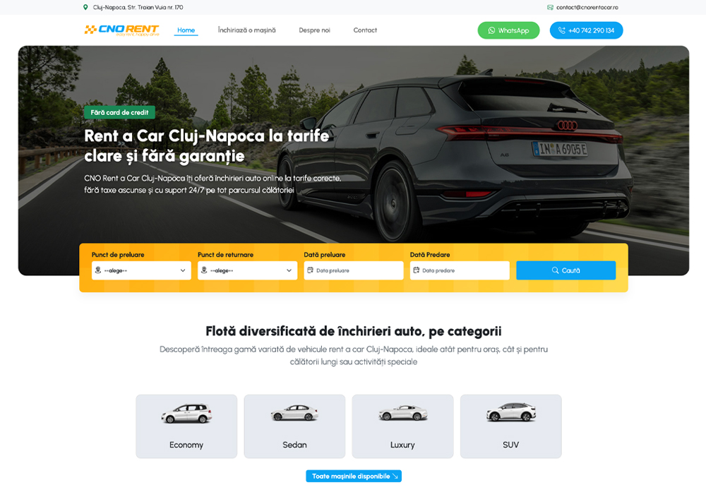 Rent a car Cluj